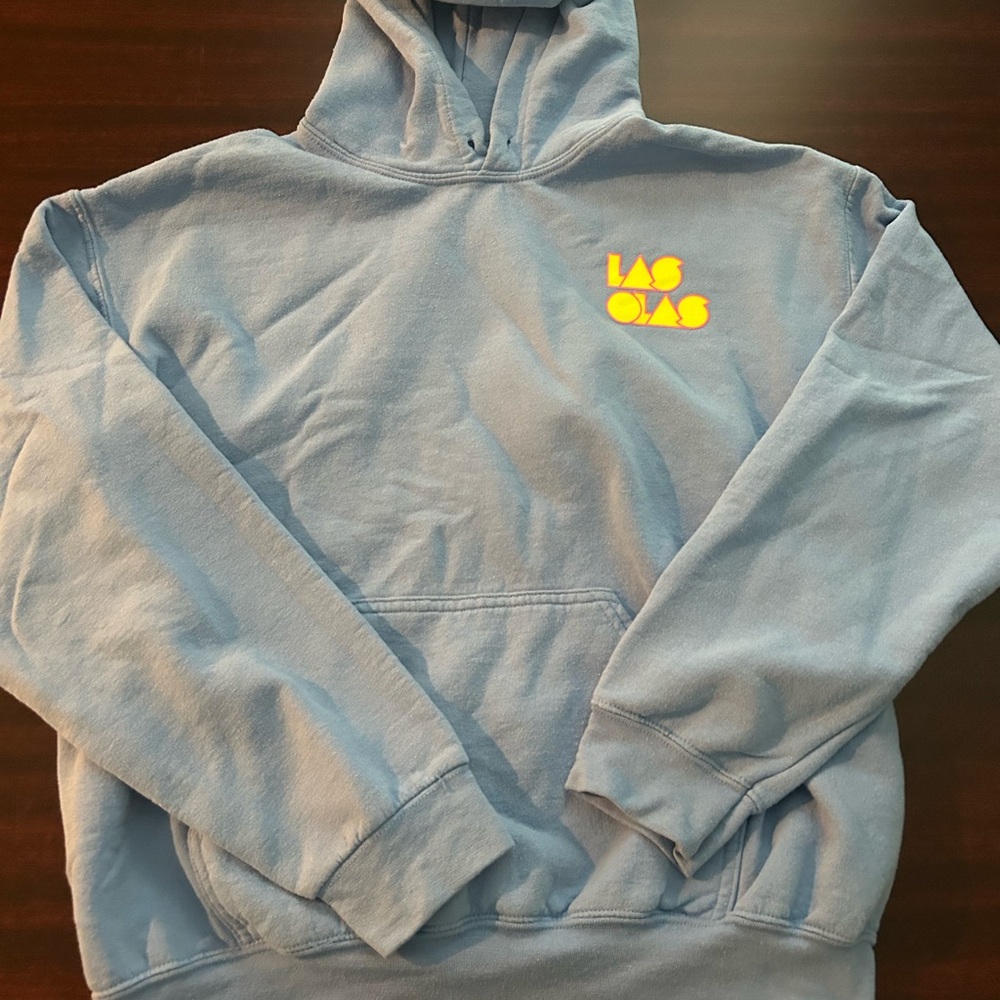 Blue Hoodie Sweater